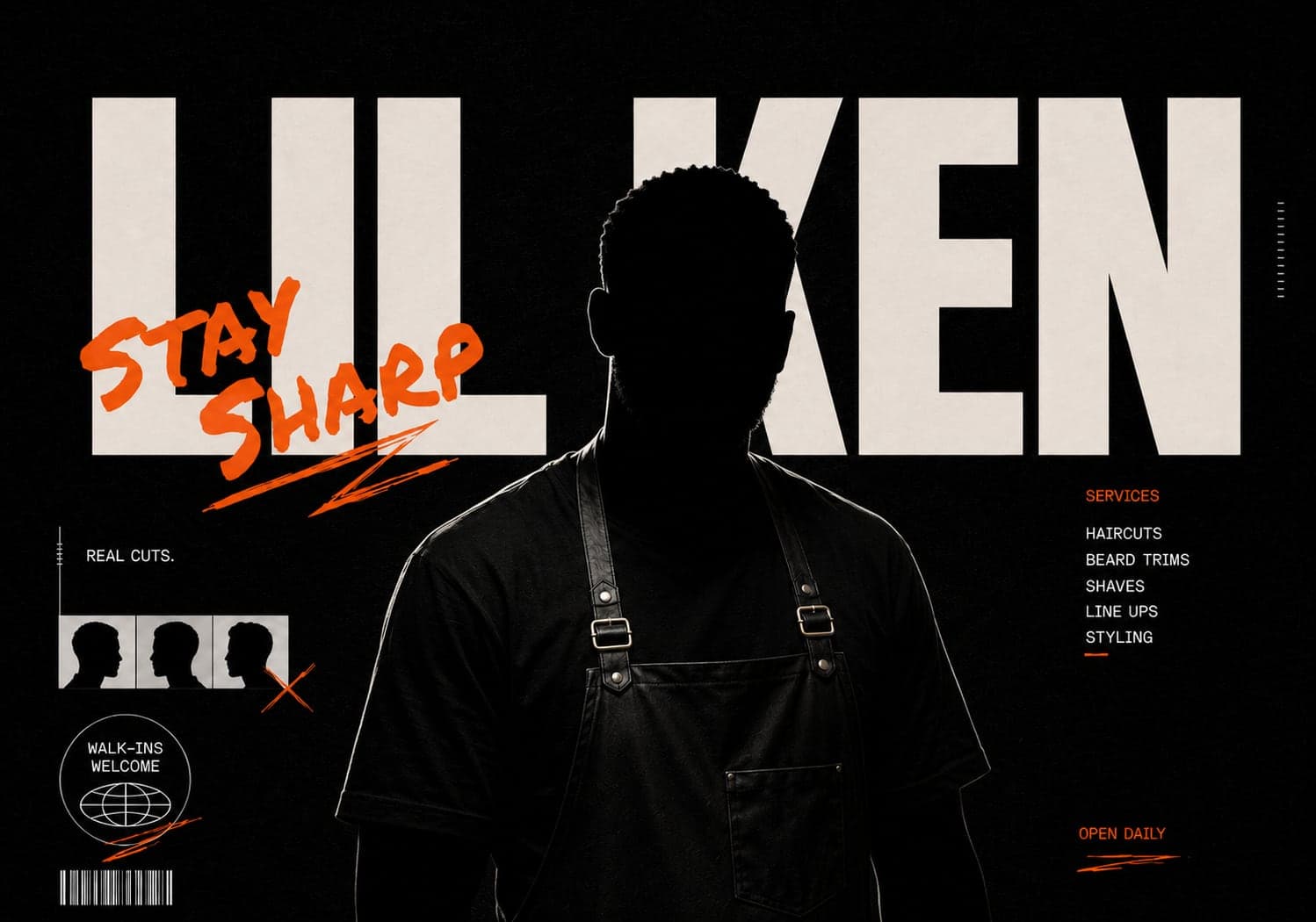Lil Ken, barber at Singleton's Barber Shop — Stay Sharp
